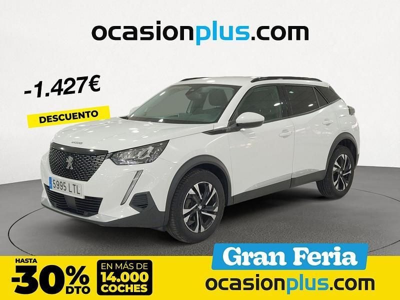 Blanco Usado 2021 Peugeot 2008 Allure SUV | 15.700 € (Precio justo) - Imagen 1/4