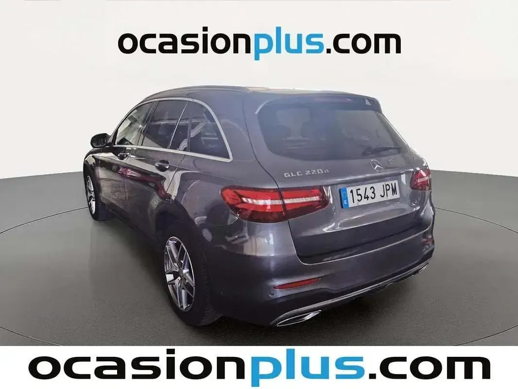 Usado Mercedes GLC220 170 CV (125 kW) 2016 Gris SUV