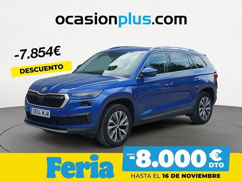 Azul Usado 2023 Skoda Kodiaq Ambition SUV | 27.990 € (Precio justo) - Imagen 1/4