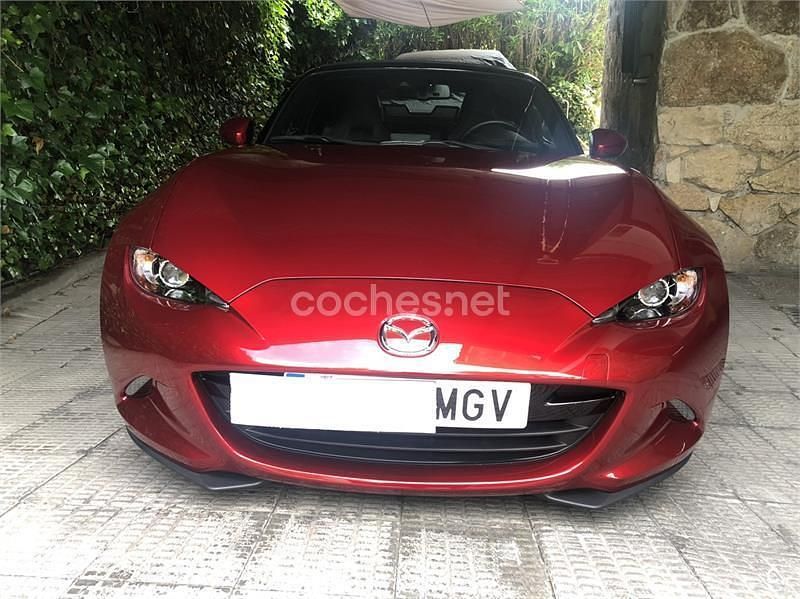Rojo Usado 2022 Mazda MX5 Descapotable | 29.900 € (Precio justo) - Imagen 1/4
