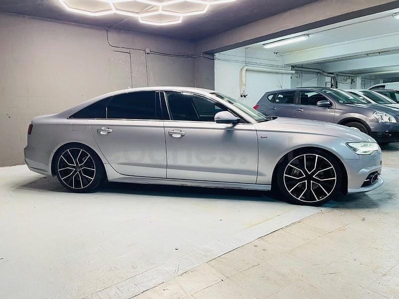 Usado Audi A6 S-Line 218 CV (160 kW) 2017 Gris / plata Berlina