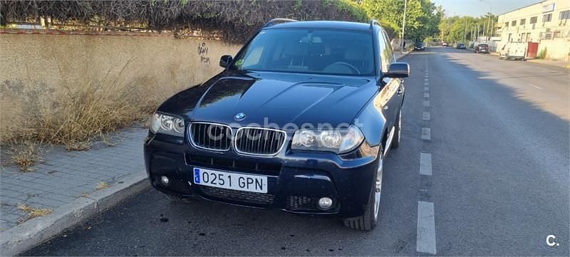 Azul Usado 2009 BMW X3 M Sport SUV | 8500 € (Precio justo) - Imagen 1/4