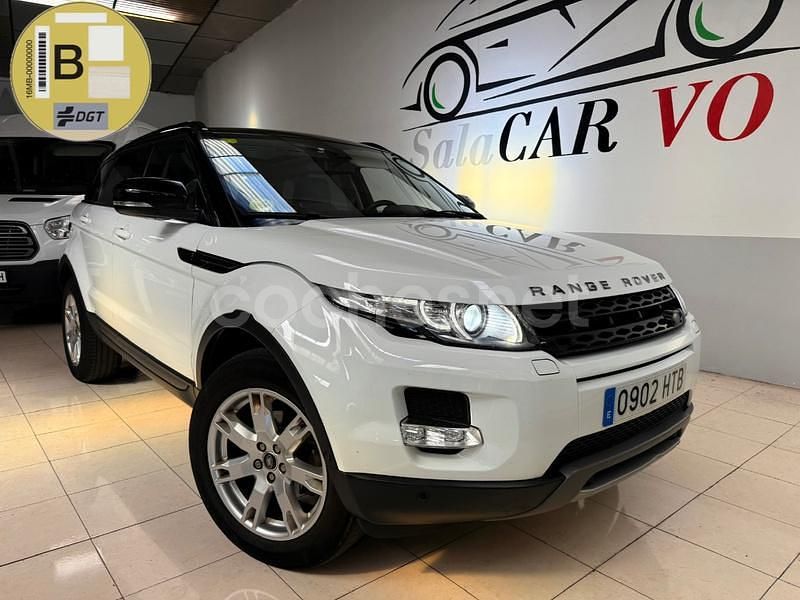 Blanco Usado 2013 Land Rover Range Rover evoque Pure SUV | 12.499 € (Precio justo) - Imagen 1/4