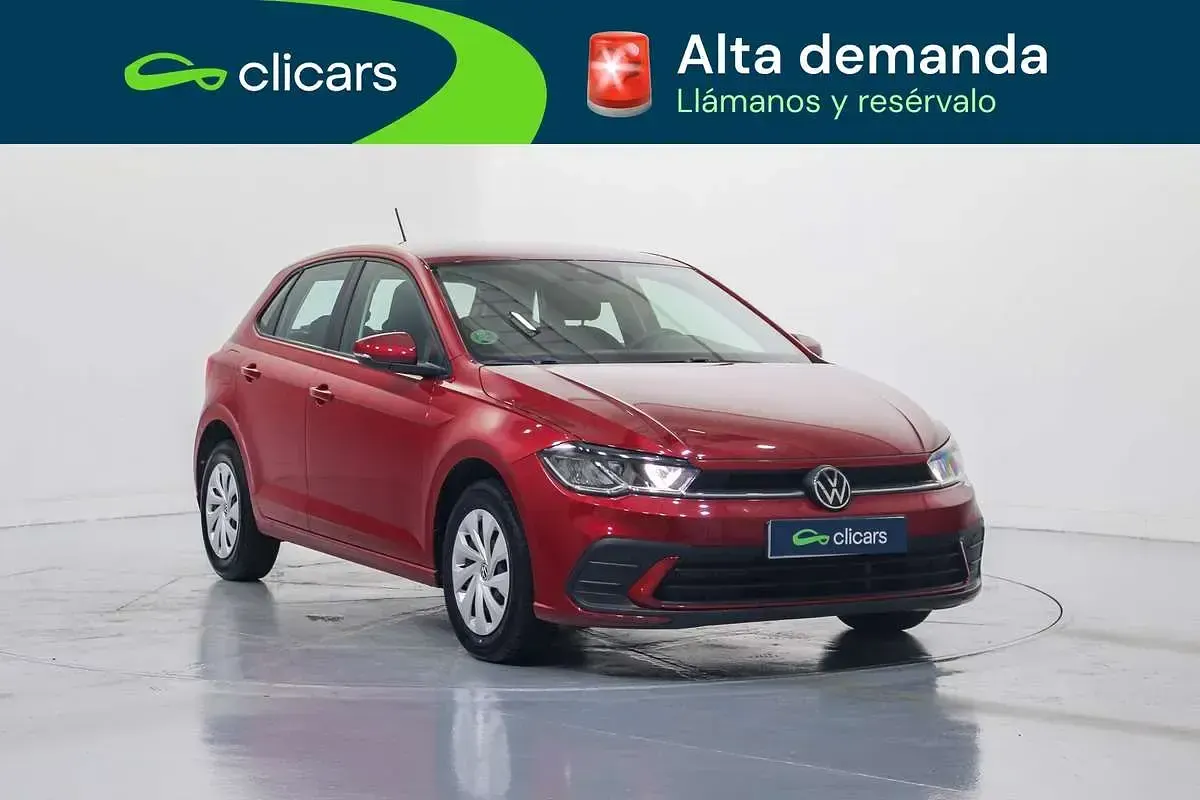 Usado VW Polo 95 CV (69 kW) 2022 Rojo Utilitario