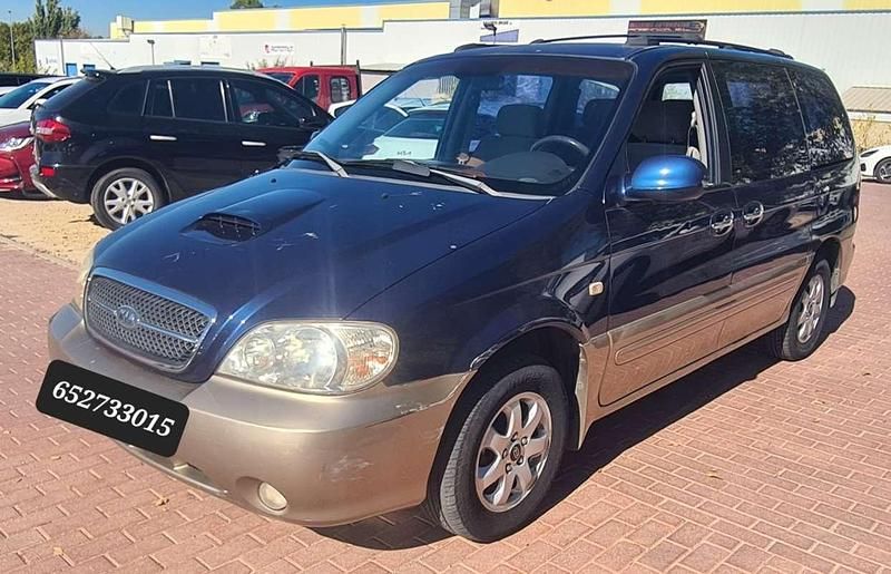 Azul Usado 2005 Kia Carnival EX Monovolumen | 2400 € (Super precio) - Imagen 1/4