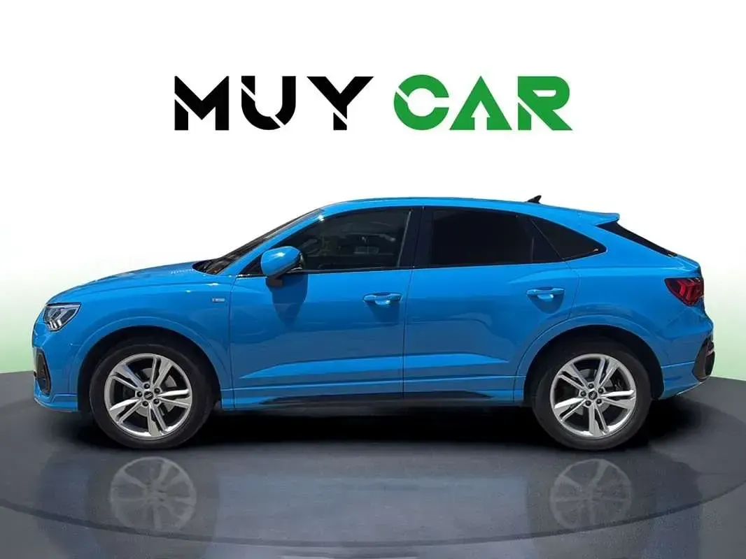 Usado Audi Q3 Sportback S-Line 150 CV (110 kW) 2022 Azul SUV