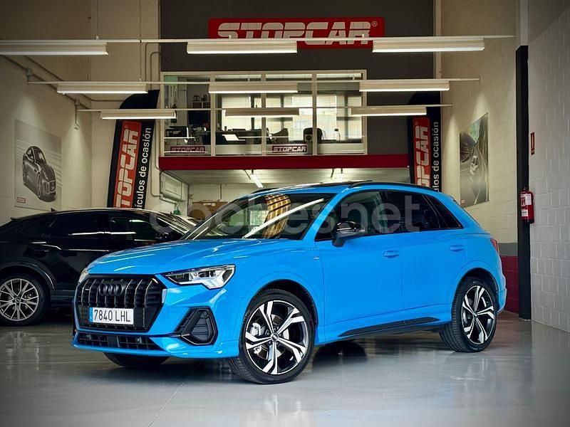Azul Usado 2020 Audi Q3 S-Line SUV | 35.900 € - Imagen 1/4