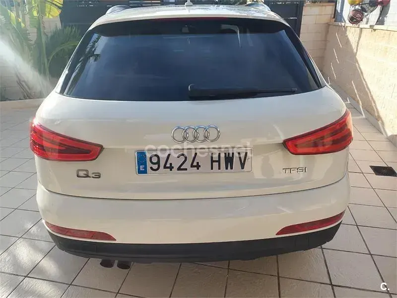 Usado Audi Q3 150 CV (110 kW) 2014 Blanco SUV