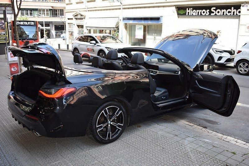 Usado BMW 420 M Sport 190 CV (139 kW) 2022 Saphirschwarz Descapotable
