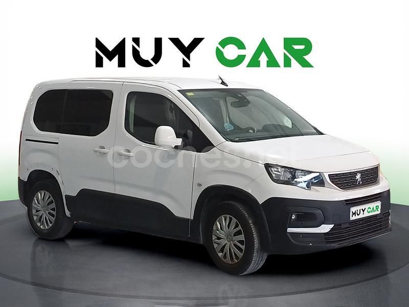 Blanco Usado 2021 Peugeot Rifter Active Monovolumen | 14.890 € (Precio justo) - Imagen 1/4