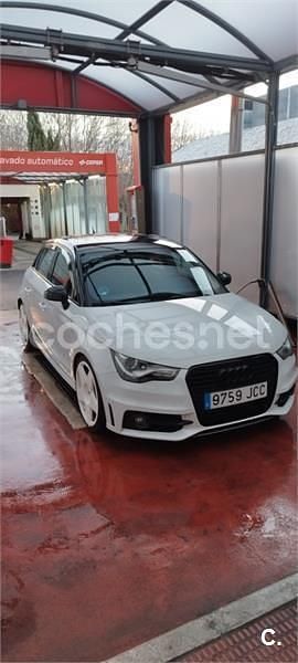 Blanco Usado 2015 Audi A1 Sportback S-Line Utilitario | 12.900 € (Precio justo) - Imagen 1/4