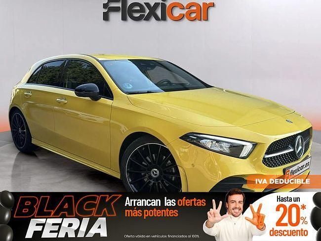 Usado Mercedes A200 150 CV (110 kW) 2019 Amarillo Berlina