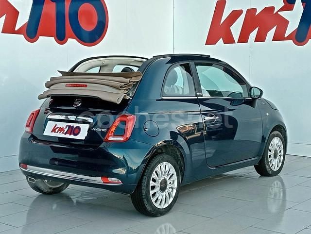 Usado Fiat 500 70 CV (51 kW) 2022 Azul Berlina