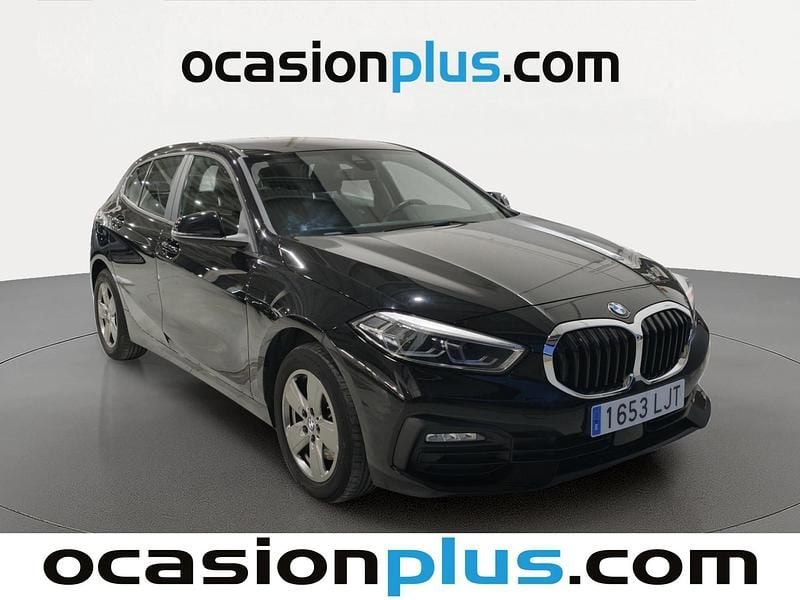 Usado BMW 118 140 CV (102 kW) 2020 Negro Utilitario