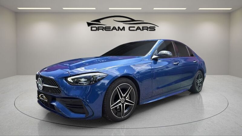 Azul Usado 2021 Mercedes C220 Berlina | 38.990 € (Caro) - Imagen 1/4
