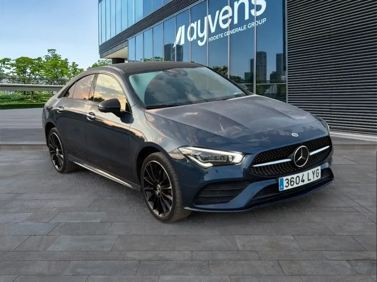 Usado Mercedes CLA250e 218 CV (160 kW) 2022 Azul Coupe