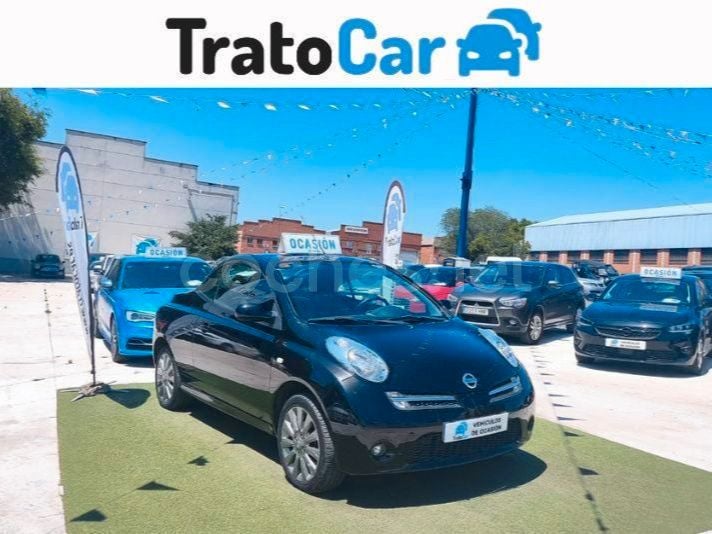 Negro Usado 2006 Nissan Micra C+C Tekna Descapotable | 4999 € - Imagen 1/4
