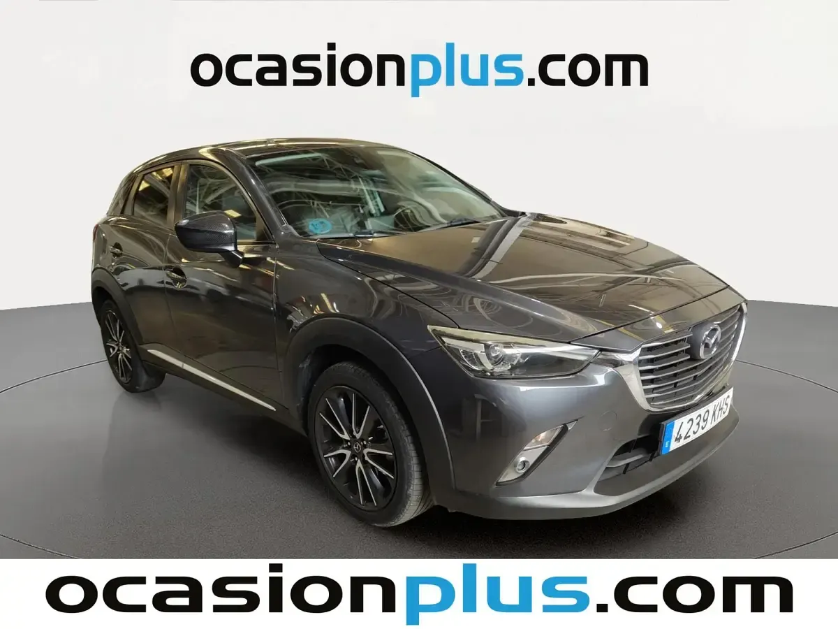 Usado Mazda CX-3 Luxury 105 CV (77 kW) 2018 Gris SUV