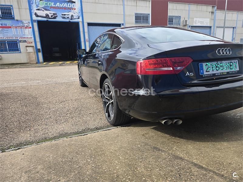 Usado Audi A5 Sportback 170 CV (125 kW) 2011 Negro Utilitario