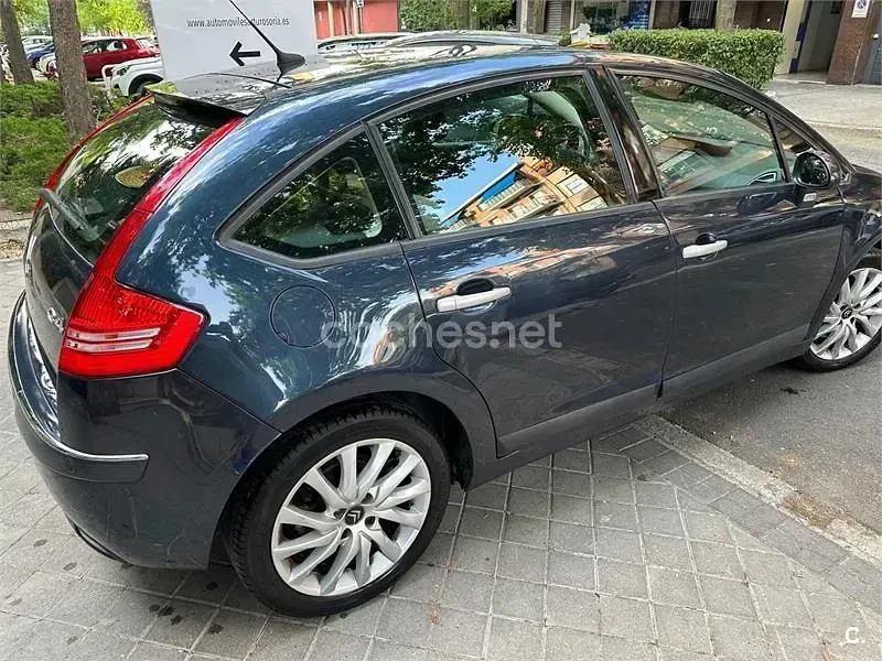 Usado Citroën C4 Exclusive 140 CV (102 kW) 2009 Azul Berlina