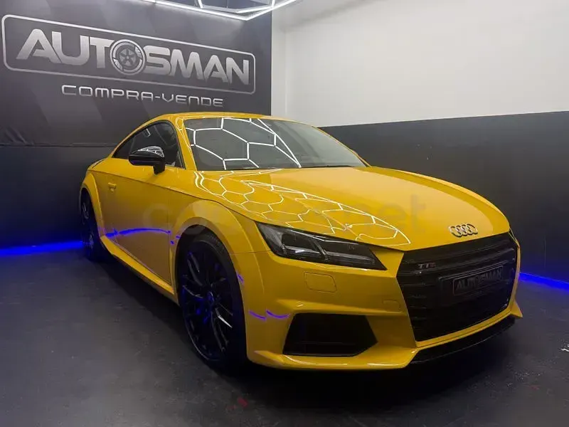 Usado Audi TTS Premium 310 CV (228 kW) 2016 Amarillo Coupe