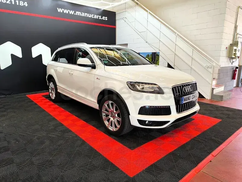 Usado Audi Q7 Ambiente 333 CV (244 kW) 2014 Blanco SUV