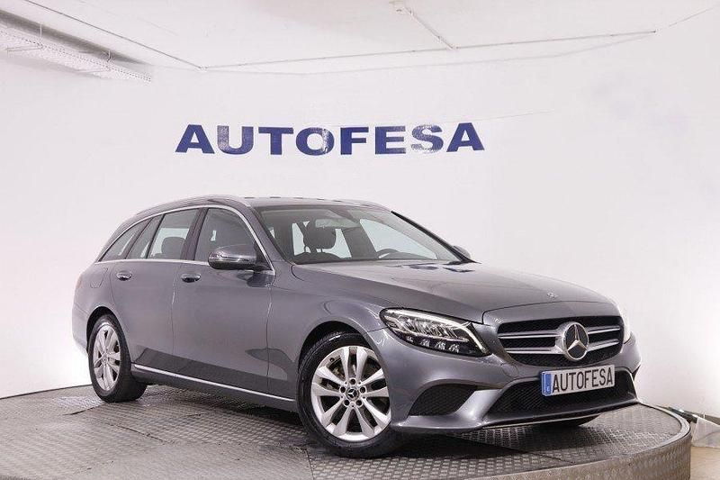 Usado Mercedes C220 194 CV (142 kW) 2019 Gris titanio Familiar