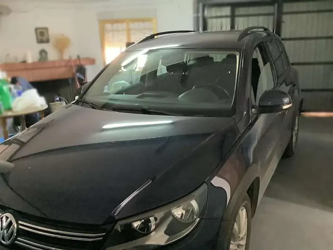 Usado VW Tiguan 110 CV (80 kW) 2014 Azul SUV