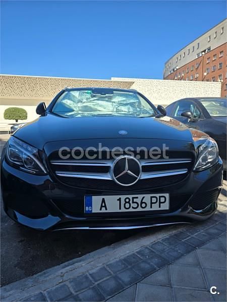 Negro Usado 2017 Mercedes C250 Familiar | 18.400 € (Precio justo) - Imagen 1/4