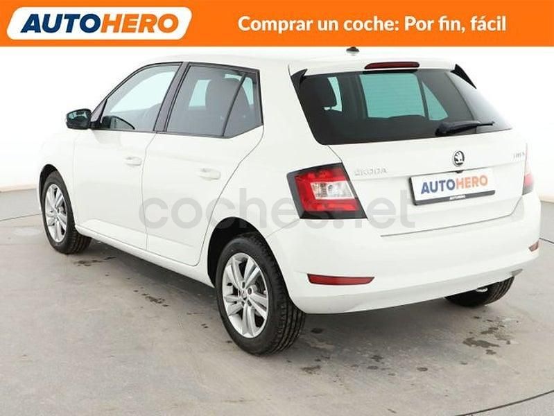 Brugt Skoda Fabia Ambition 95 HK (69 kW) 2019 Hvid Sedan