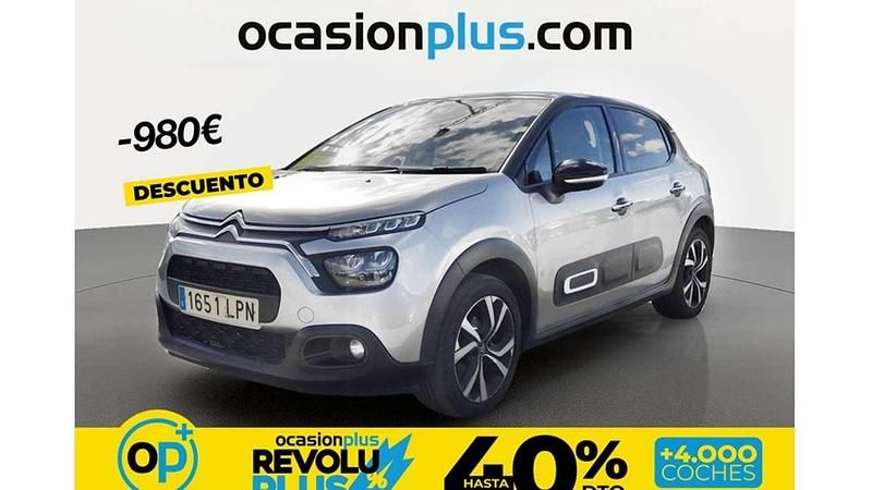 Usado Citroën C3 PureTech 110 CV (80 kW) 2021 Gris Utilitario
