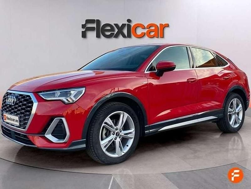Usado Audi Q3 S-Line 150 CV (110 kW) 2021 Rojo SUV