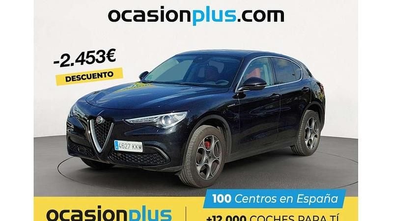 Negro Usado 2018 Alfa Romeo Stelvio Executive SUV | 23.810 € (Buen precio) - Imagen 1/3