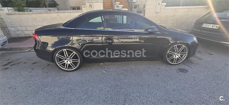Usado VW Eos 250 CV (183 kW) 2007 Negro Descapotable