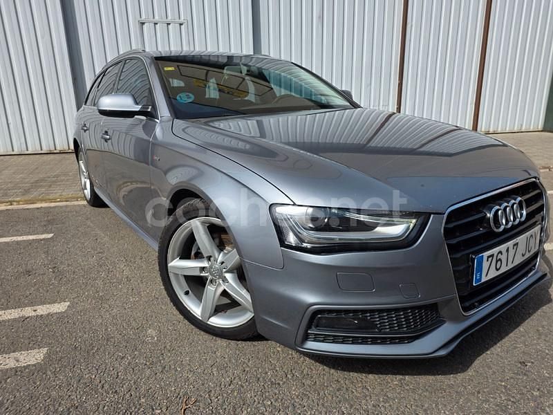 Gris / plata Usado 2015 Audi A4 S-Line Familiar | 10.900 € (Super precio) - Imagen 1/4