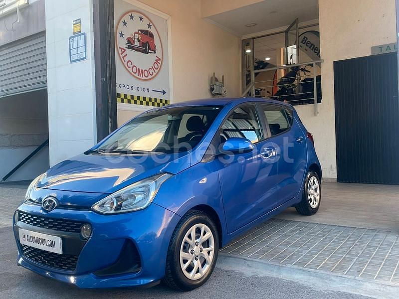 Usado Hyundai i10 66 CV (48 kW) 2019 Azul Utilitario