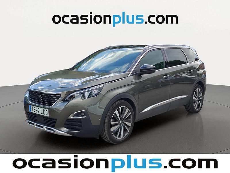 Gris Usado 2019 Peugeot 5008 GT-line Monovolumen | 17.046 € (Buen precio) - Imagen 1/4
