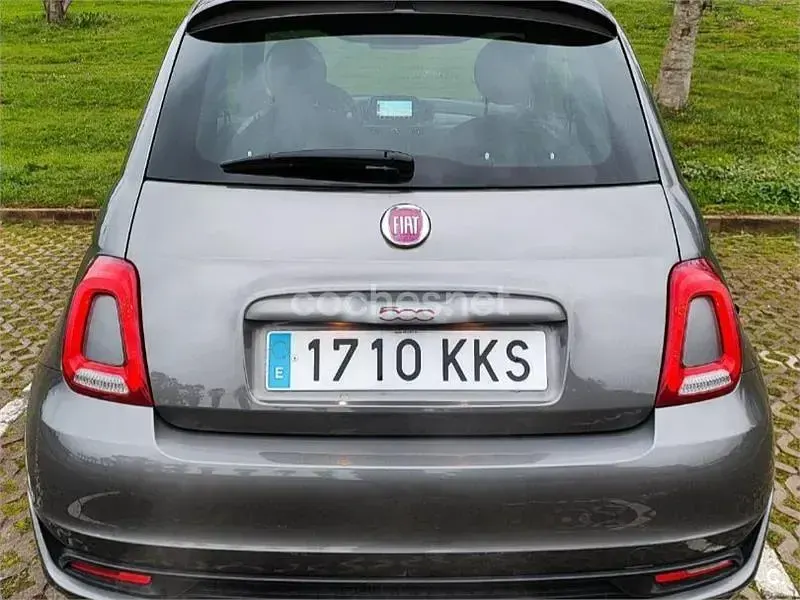 Usado Fiat 500 S 69 CV (50 kW) 2018 Gris / plata Berlina