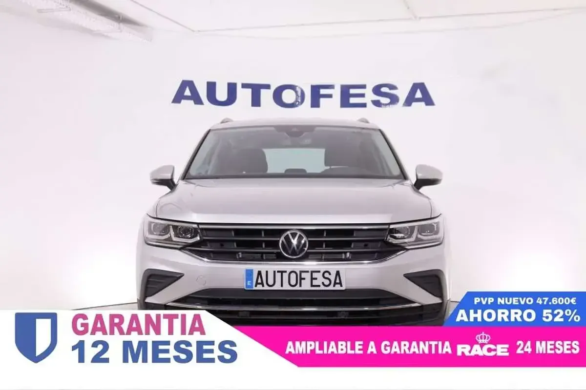 Usado VW Tiguan Life 150 CV (110 kW) 2021 Gris SUV