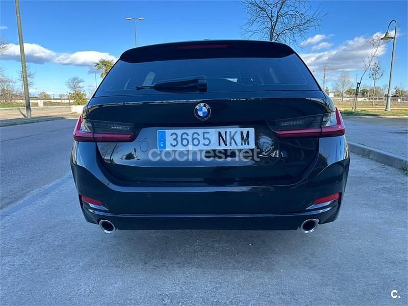 Usado BMW 320e 190 CV (139 kW) 2022 Negro Familiar