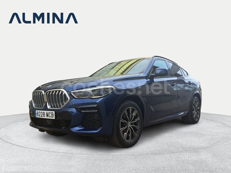 Azul Usado 2022 BMW X6 M Sport SUV | 70.990 € (Buen precio) - Imagen 1/4