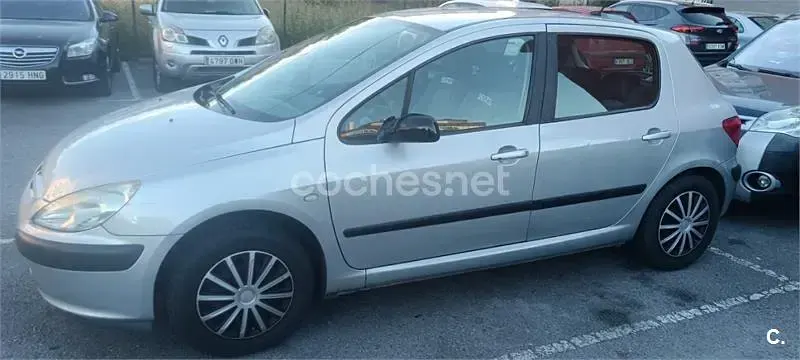 Usado Peugeot 307 110 CV (80 kW) 2004 Gris / plata Berlina