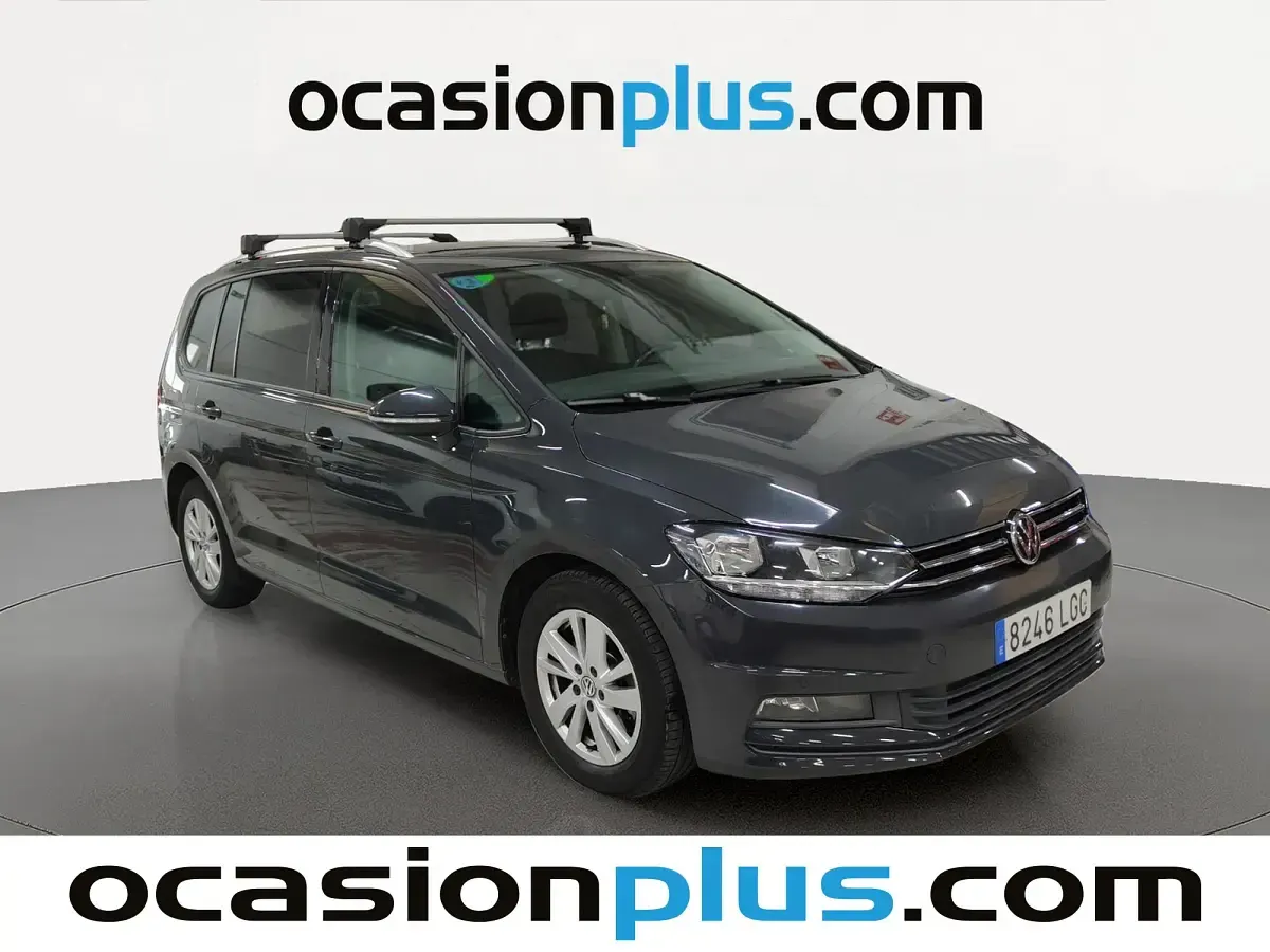 Usado VW Touran Advance 150 CV (110 kW) 2020 Gris Monovolumen