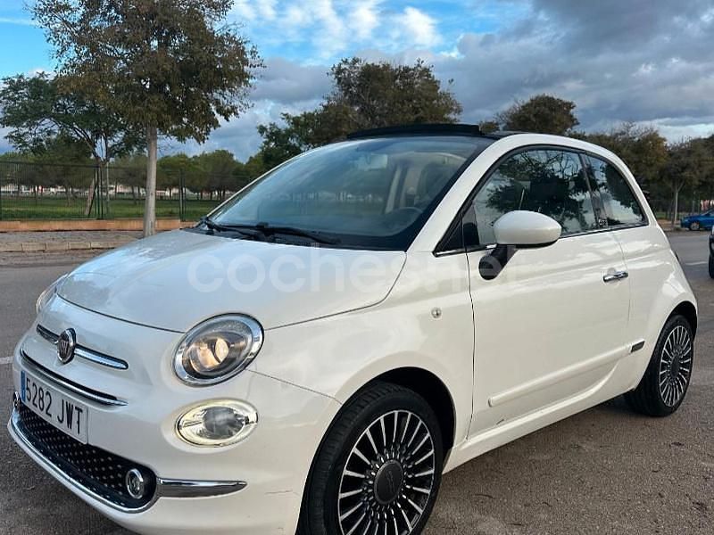 Blanco Usado 2017 Fiat 500 Descapotable | 5990 € (Precio justo) - Imagen 1/4
