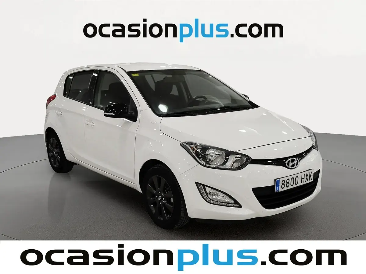 Usado Hyundai i20 GO! 85 CV (62 kW) 2014 Blanco Utilitario