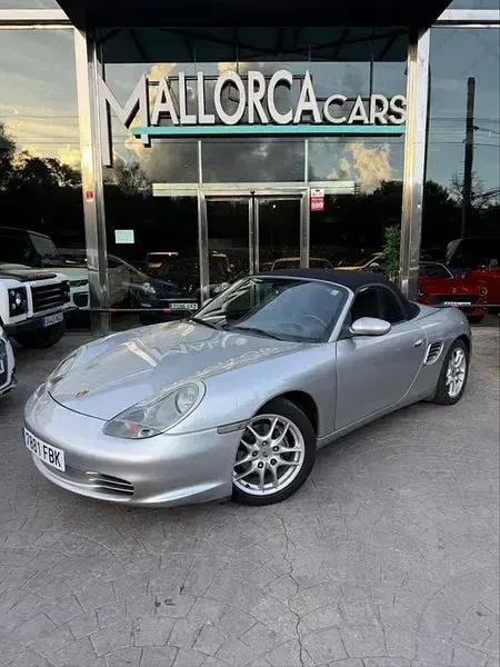 Käytetty Porsche Boxster 228 HP (167 kW) 2004 Harmaa Avoauto