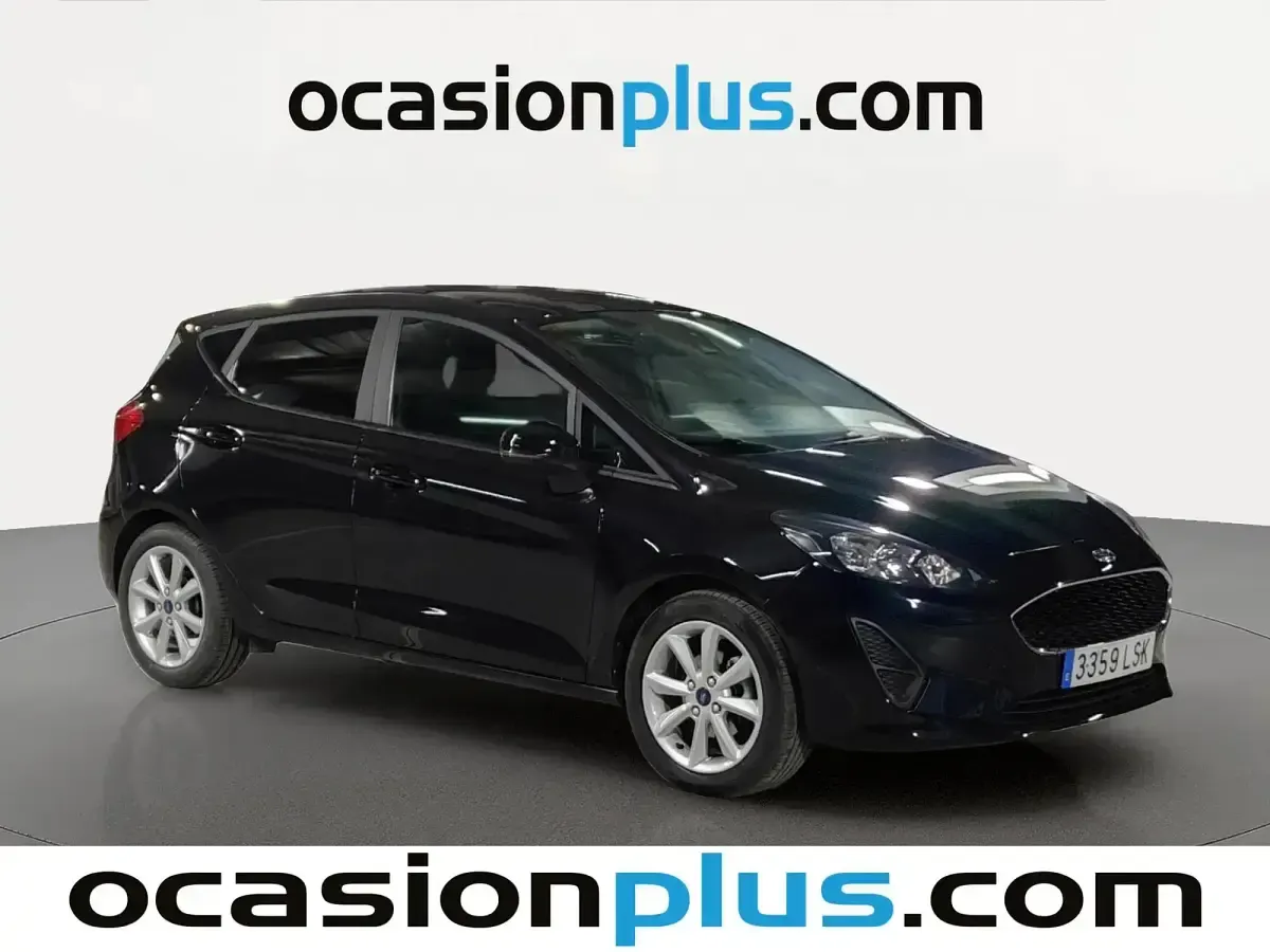 Usado Ford Fiesta Trend 100 CV (73 kW) 2021 Negro Utilitario