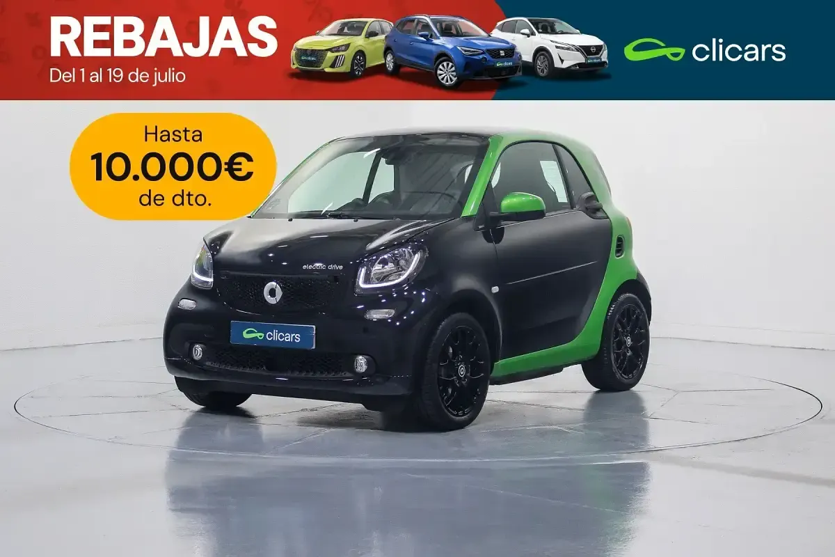 Usado Smart ForTwo Electric Drive Passion 60 kW (82 CV) 2018 Coupe