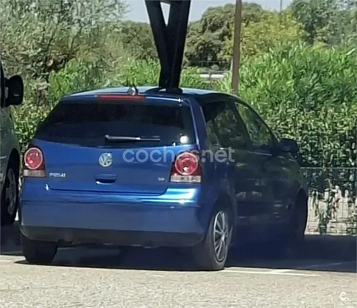 Usado VW Polo United 80 CV (58 kW) 2008 Azul Utilitario