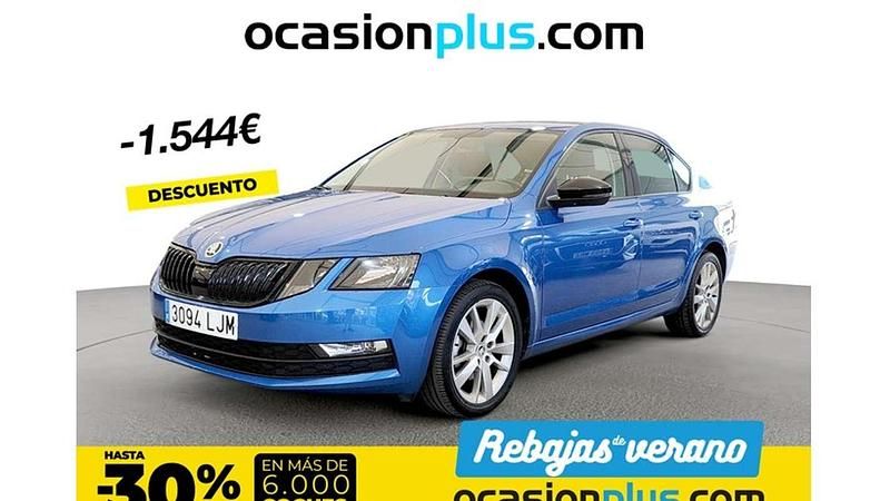 Azul Usado 2020 Skoda Octavia Ambition Utilitario | 15.264 € (Buen precio) - Imagen 1/4